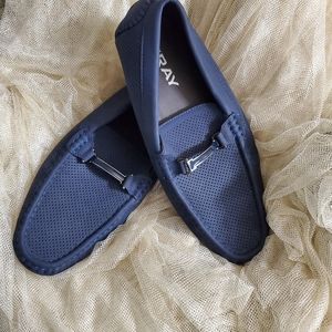 Navy Blue Loafers
